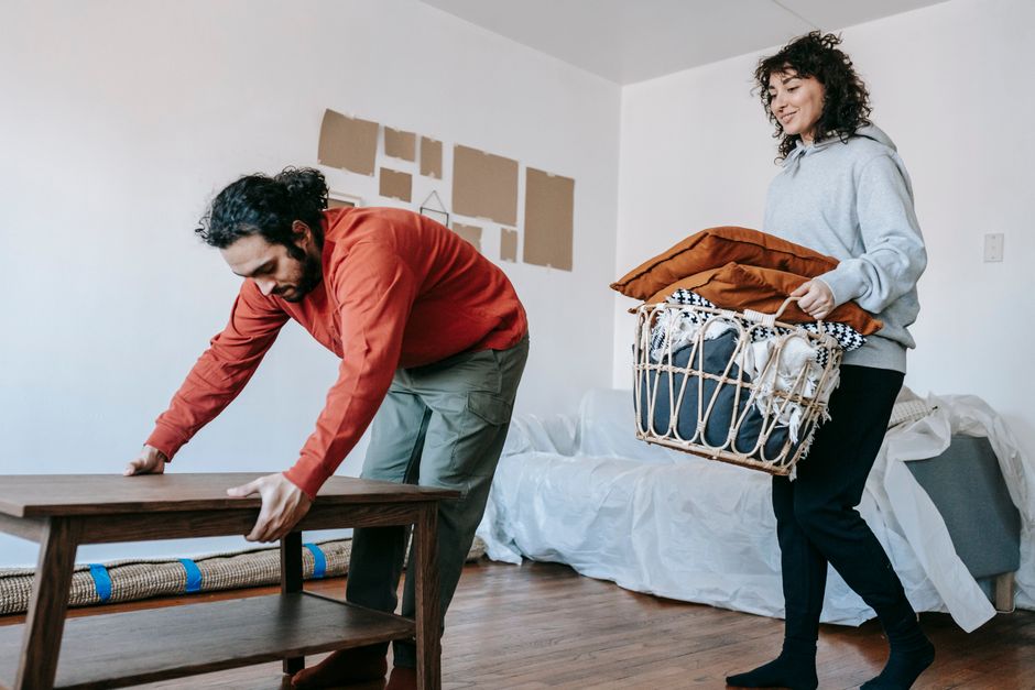 Fit furniture, build, and organize