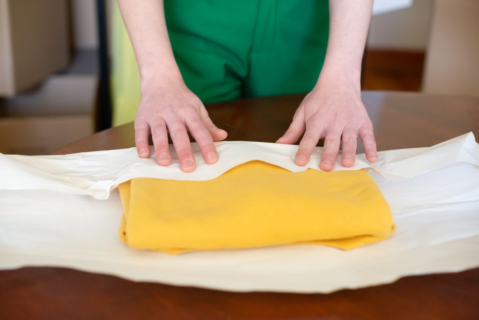 Wrap and store: step-by-step