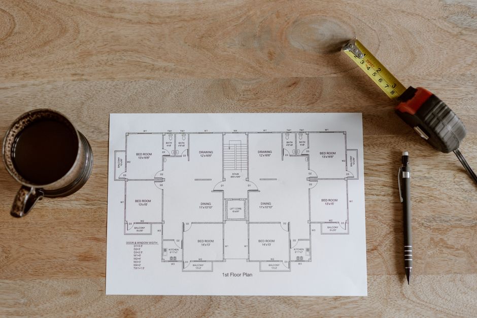 Plan and measure your layout