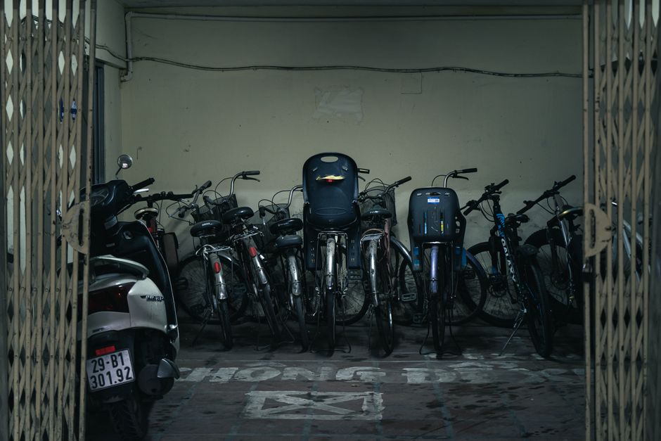 Compact bike storage options